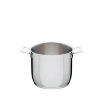 photo Alessi-Pots&Pans Pot in polished 18/10 stainless steel suitable for induction 1